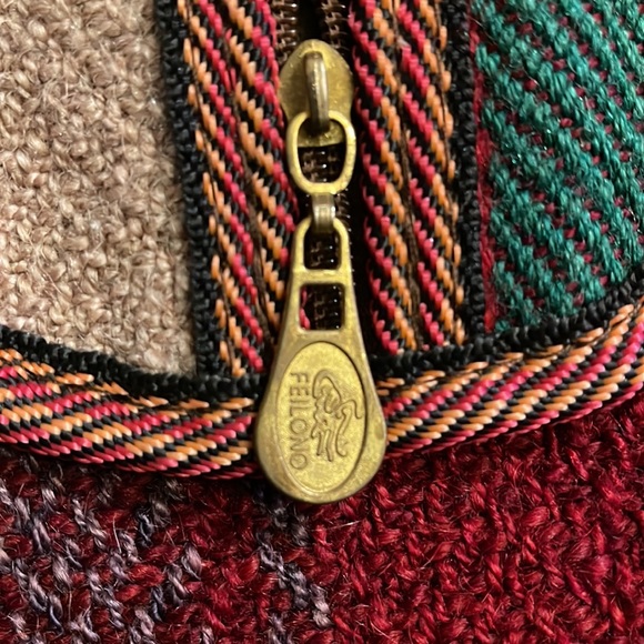 Turkish Rug Shoulder/Handbag crossbody 100% Wool Handwoven by Feilono - Picture 3 of 8